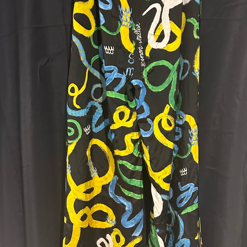 Veda Pant In Snake Print. Size - M ' - Picture 3 of 3